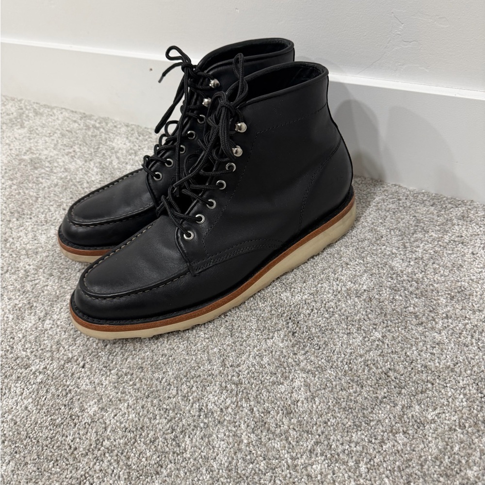 Thursday Boot Company Black Leather Men's Boots